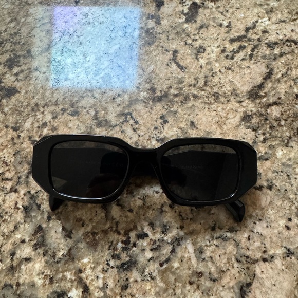 Prada Glossy Black Eyewear - Picture 1 of 4
